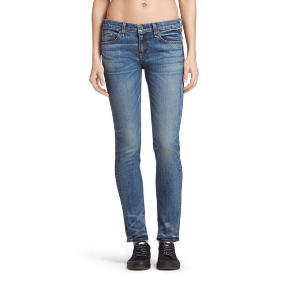 Rag & Bone Dre Distressed Jeans in Watts Size 25 - Picture 1 of 8